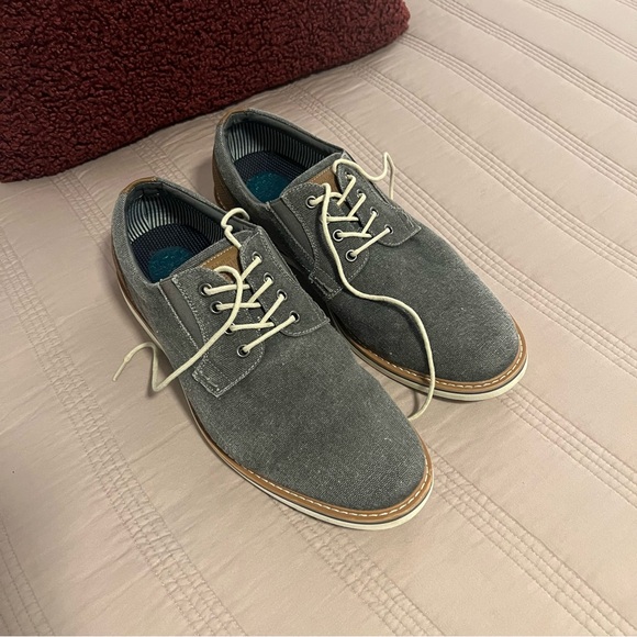 Nunn Bush Otto Oxford charcoal blue brown 11W - Picture 2 of 9